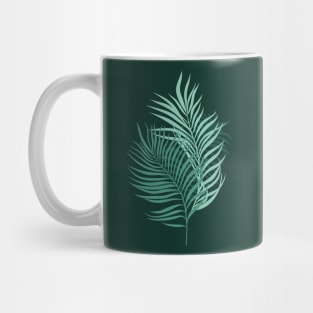 Jungle Secret (Palm Leaves Pattern) Mug